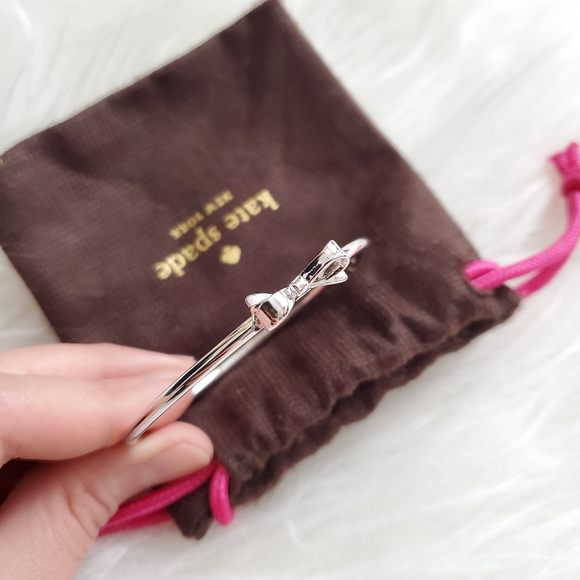 Kate spade silver bow bracelet